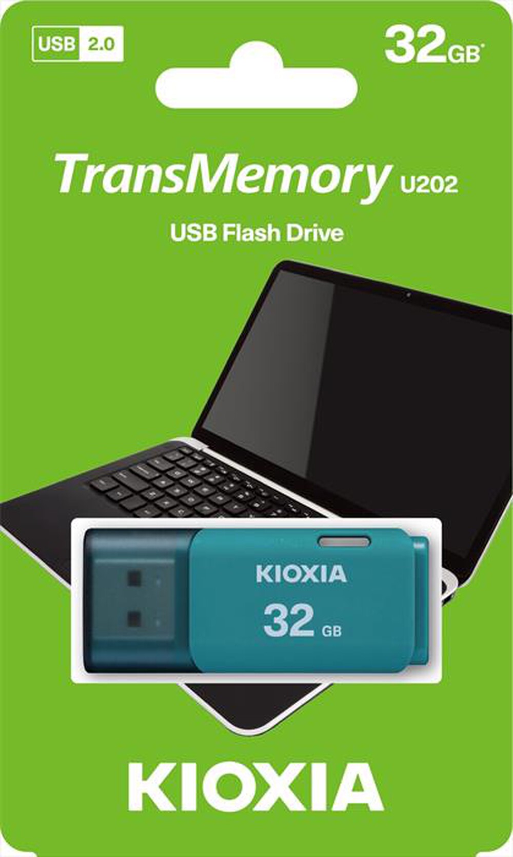 Immagine del prodotto KIOXIA - CHIAVETTA USB U202 HAYABUSA 2.0 32GB-Bianco