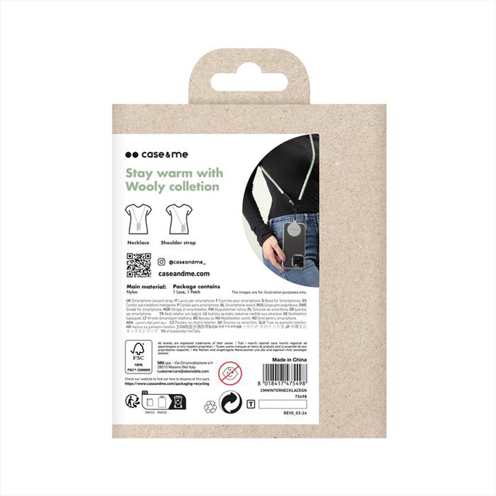 Immagine del prodotto CASEME - Laccio da collo CMWINTERNECKLACEGN-Verde