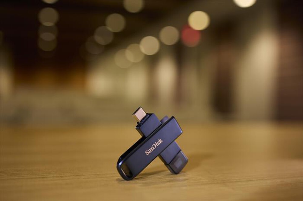 Immagine del prodotto SANDISK - CRUZER IXPAND PHONE DRIVE USB TYPEC-LIGHTNING 128G-metallica