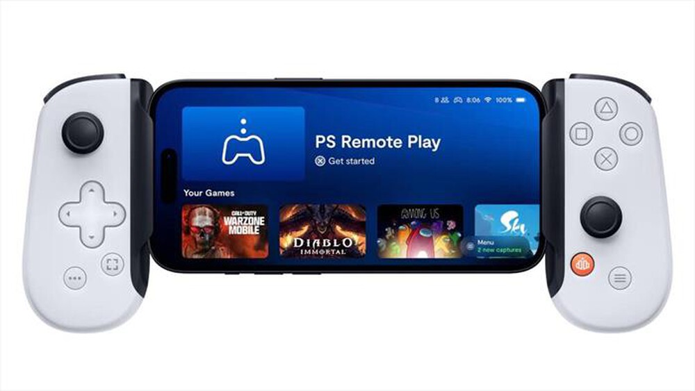 Immagine del prodotto BACKBONE - BACKBONE ONE FOR PLAYSTATION (USB-C)-Bianco