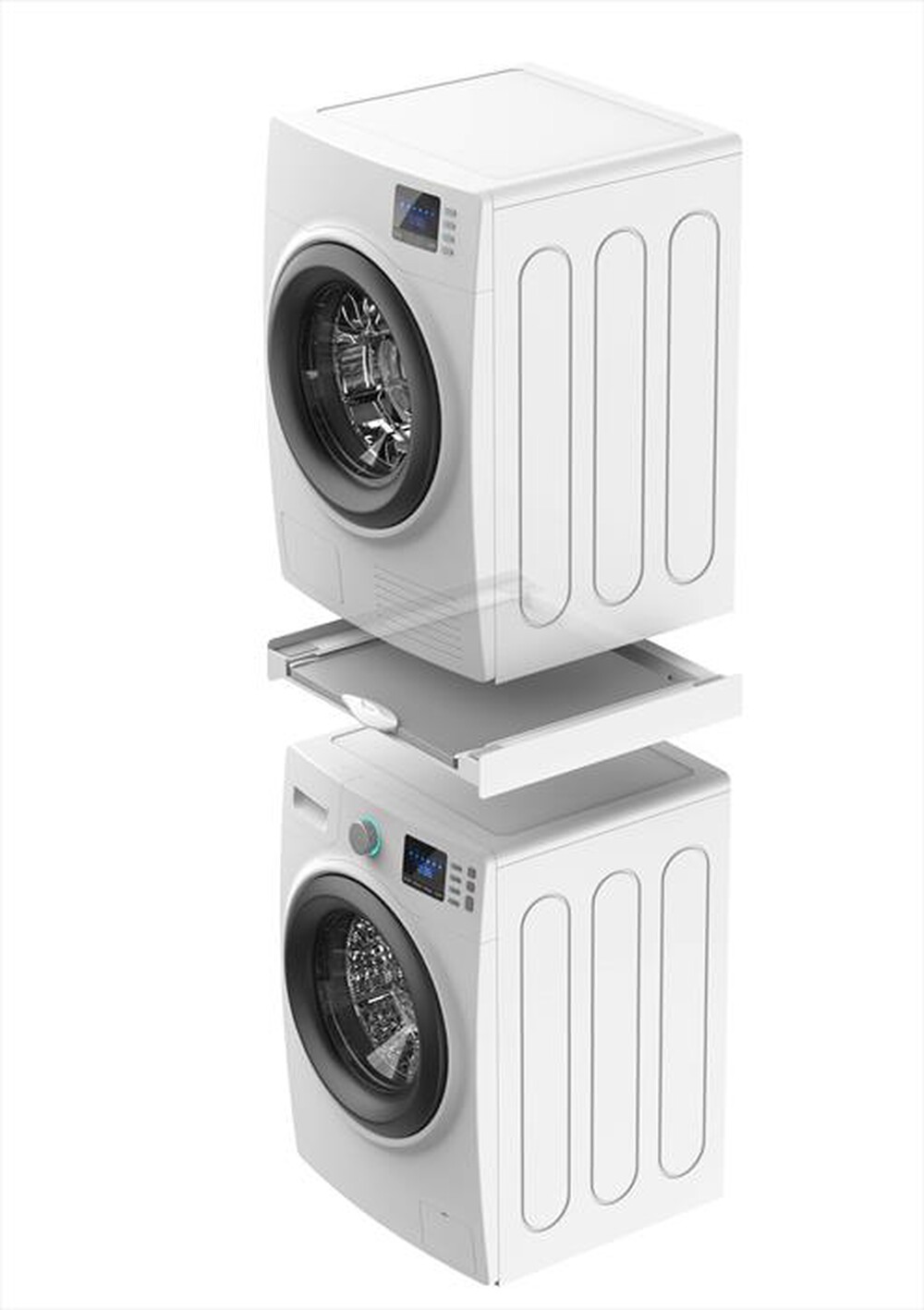 Immagine del prodotto MELICONI - Kit per lavatrice e asciugatrice TORRE GREEN-Tecnopolimero bianco e legno g