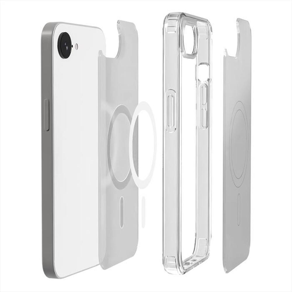 Immagine del prodotto PURO - Cover in TPU+PC "LITE MAG" con Magsafe per iPhone-Trasparente