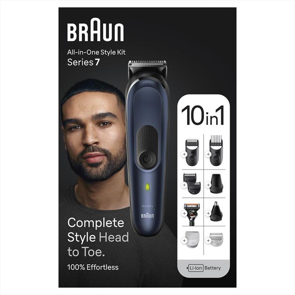 Immagine del prodotto BRAUN - Regolabarba SERIES 7 MGK7421-Black / Deep Blue