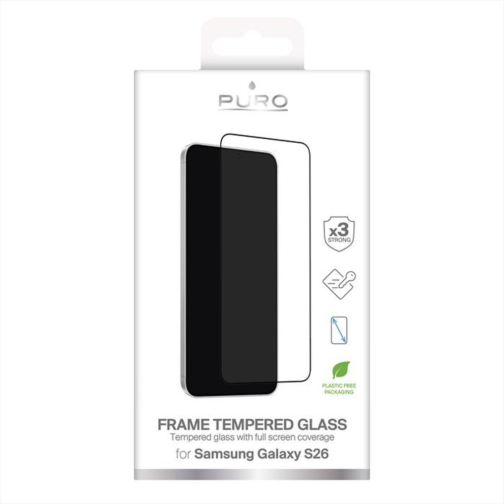 Immagine del prodotto PURO - Pellicola protettiva per Samsung Galaxy S26-Nero