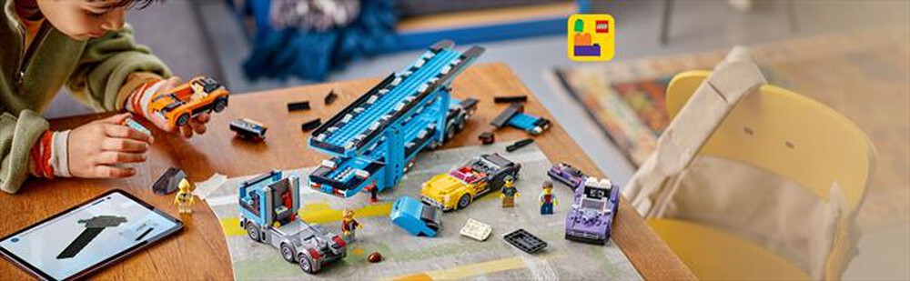 Immagine del prodotto LEGO - CITY Camion trasportatore con auto sportive 60408