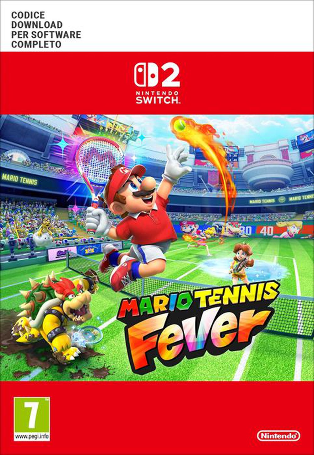 Immagine del prodotto NINTENDO - MARIO TENNIS FEVER - CODICE DOWNLOAD