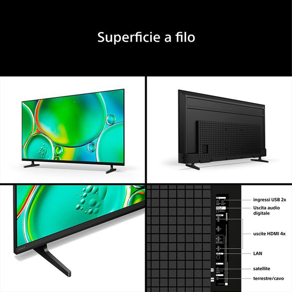 Immagine del prodotto SONY - Smart TV LED UHD 4K 43" K43S25M2PB.CEI-NERO