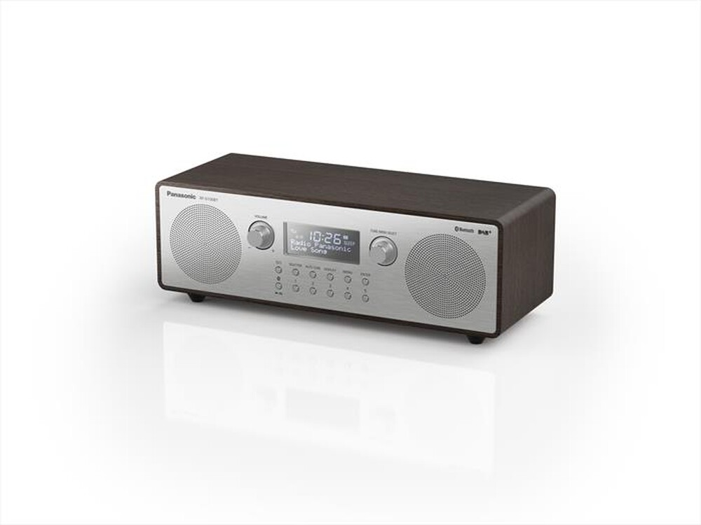 Immagine del prodotto PANASONIC - Radio FM/DAB+, Bluetooth, AUX, Sveglia RF-D100-Silver