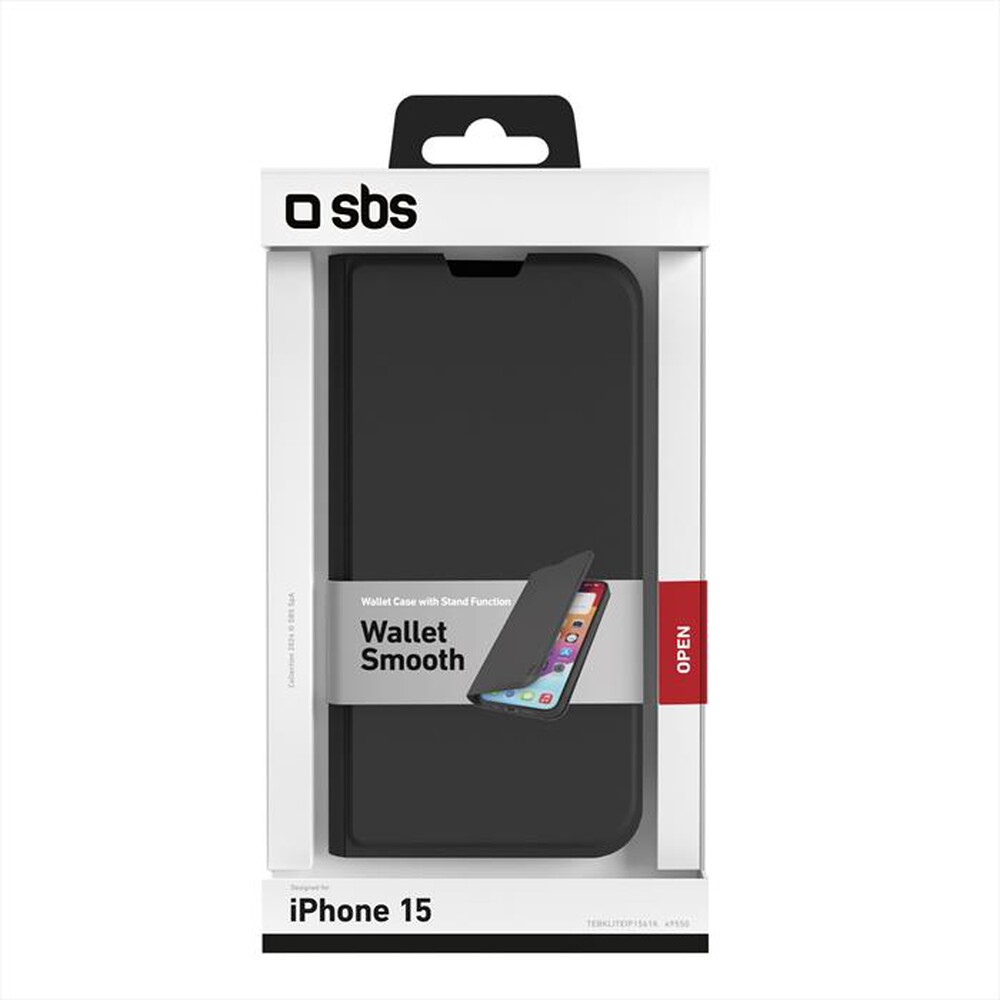 Immagine del prodotto SBS - Custodia TEBKLITEIP1561K per iPhone 15-Nero