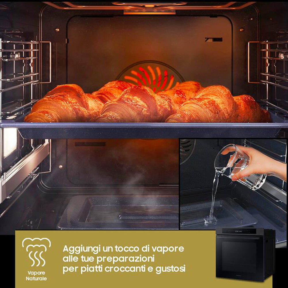 Immagine del prodotto SAMSUNG - Forno incasso elettrico NV7B4040VBB/U5 Classe A+-black inox