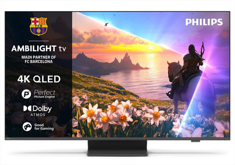 Immagine del prodotto PHILIPS - Smart TV QLED 4K 43" Ambilight 43PUS8600/12-Black