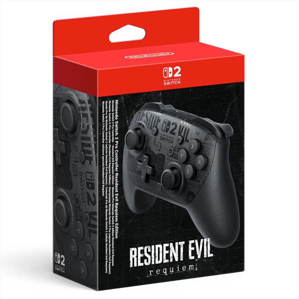 Immagine del prodotto NINTENDO - Pro Controller Resident Evil Req ed. per Switch 2-Nero
