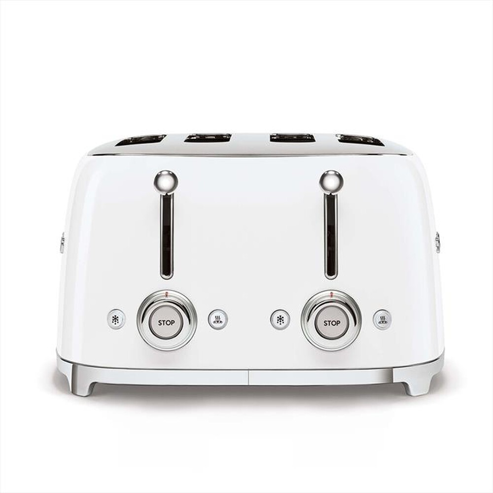 Immagine del prodotto SMEG - Tostapane 50's Style 4x4 fette &ndash; TSF03WHEU-bianco