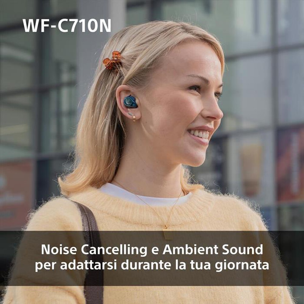Immagine del prodotto SONY - Cuffie True Wireless WFC710NL.CE7-Glass Blue