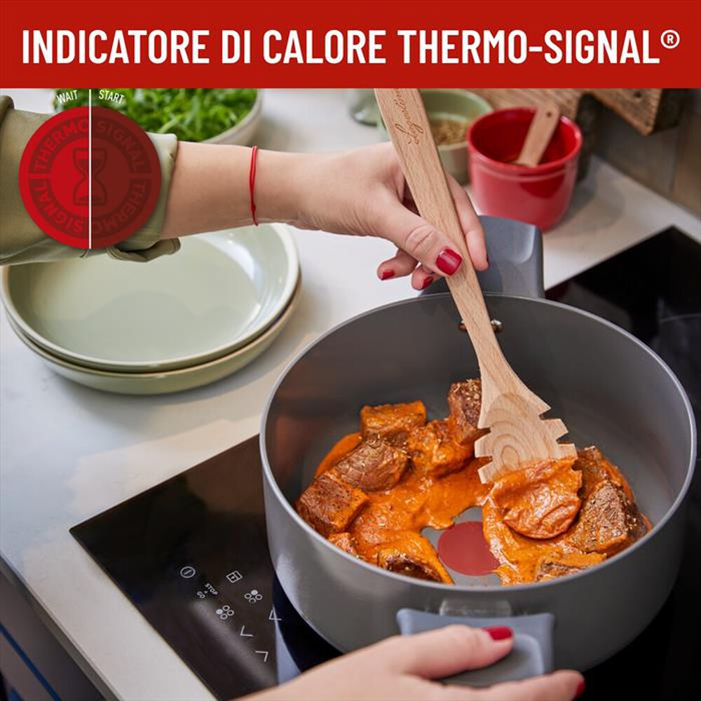 Immagine del prodotto LAGOSTINA - Risorsa Casseruola manico lungo 18 cm-Grigio