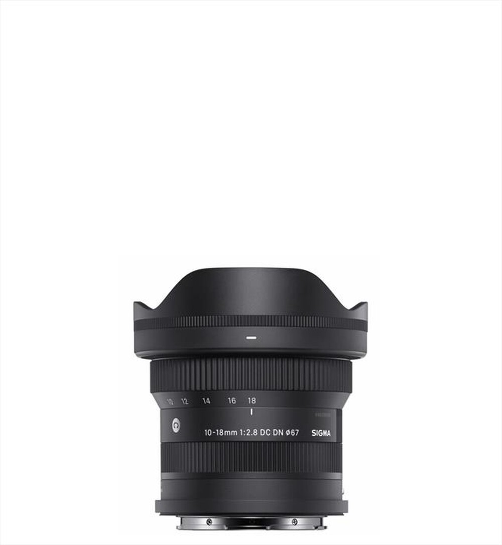 Immagine del prodotto SIGMA - Obiettivo Zoom 10-18/2.8 DC DN (C) SONY-nero