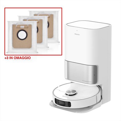 DREAME - Aspirapolvere robot L10s Ultra Combo +3 Dust Bag-Bianco