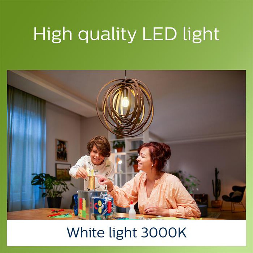 Immagine del prodotto PHILIPS - LAMPADA A GOCCIA, 4 W, E27, 840 LM, BIANCO