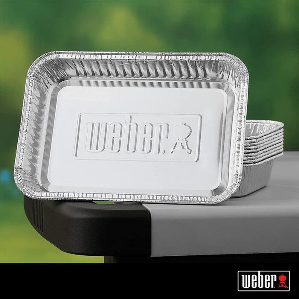 Immagine del prodotto WEBER - VASCHETTE IN ALLUMINIO - 10 PZ-ALLUMINIO