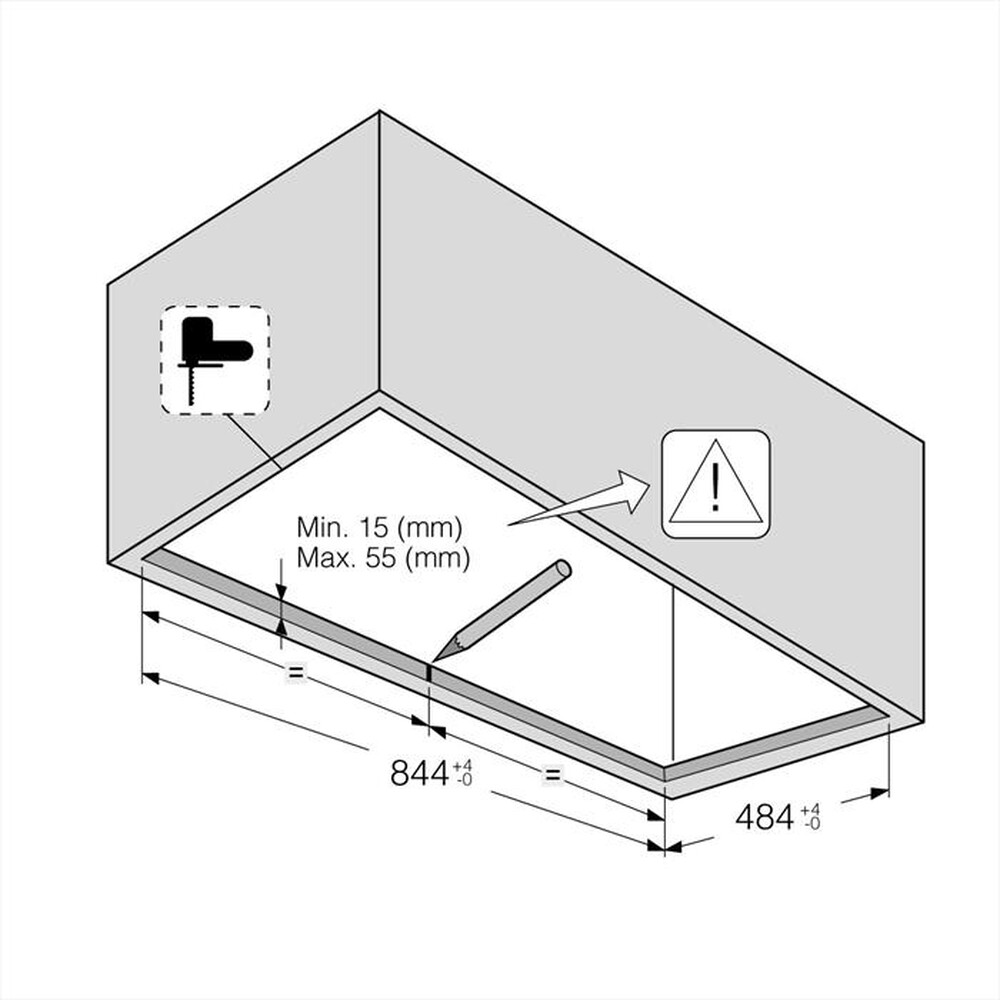Immagine del prodotto ASKO - Cappa integrata a scomparsa CCT 9051 S-Acciaio