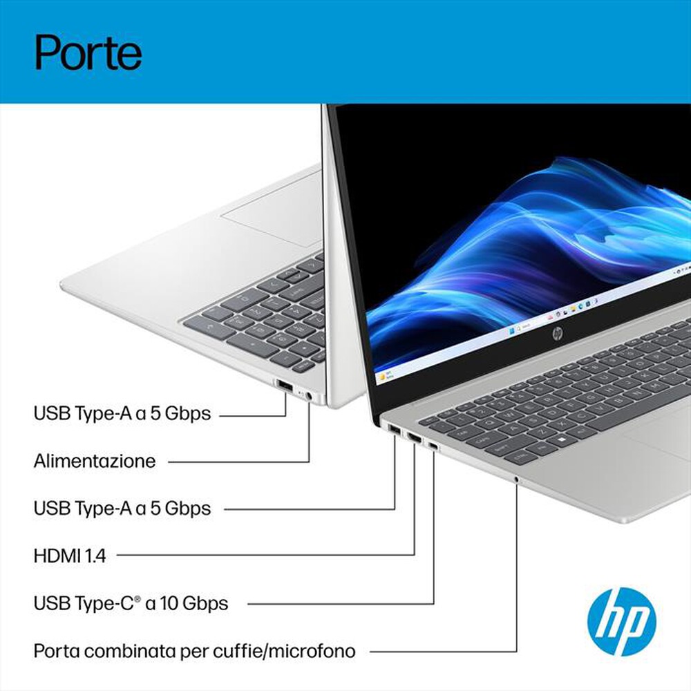Immagine del prodotto HP - 15-FD2022NL-Natural Silver