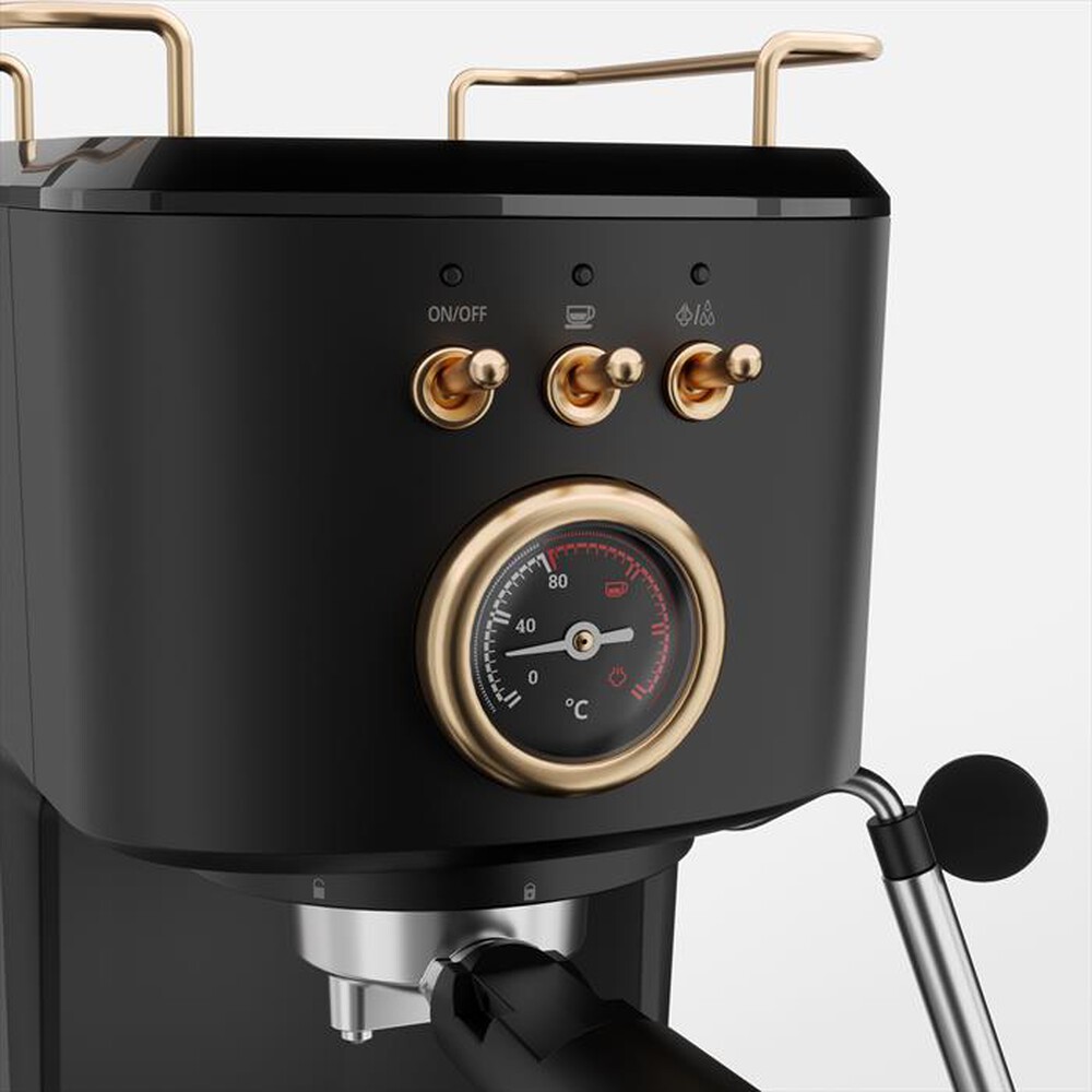 Immagine del prodotto PRINCESS - MACCHINA CAFFE' ESPRESSO 3 IN 1-Nero / Acciaio-Plastica