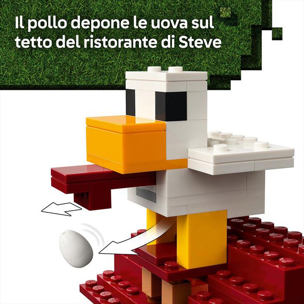 Immagine del prodotto LEGO - MINECRAFT Attacco al villaggio Ghast-pallone 21273