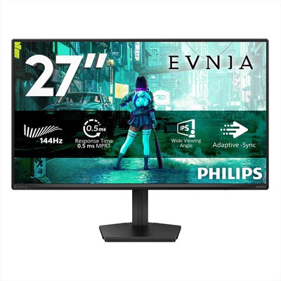 PHILIPS - Monitor LCD FHD 27" 27M2N3200NF/00-grigio scuro