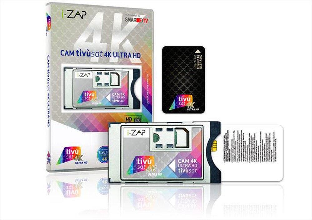 Immagine del prodotto i-ZAP - CAMTIVUSAT4K-NERO