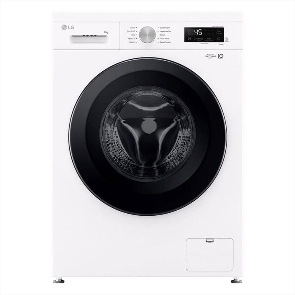 Immagine del prodotto LG - Lavatrice AI DD F4NX1008NWK SERIE X1 8kg Classe A-Ivory White