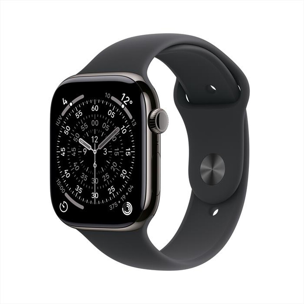 Immagine del prodotto APPLE - Watch Series 11 GPS + Cellular 46mm Titanio-Ardesia - Sport Band Nero S/M