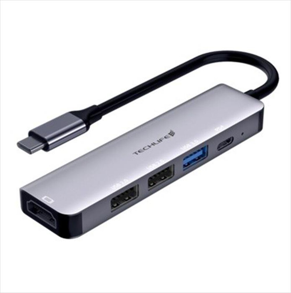 Immagine del prodotto TECHLIFE - MULTIPORTA 5IN1 TLIT0010-Nero
