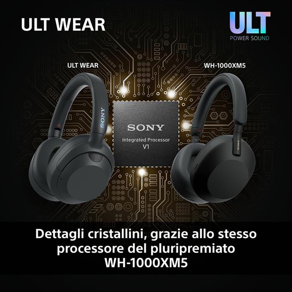 Immagine del prodotto SONY - Cuffie a padiglione chiuso WHULT900NH.CE7-Grigio Foresta