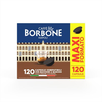 CAFFE BORBONE - Miscela Decisa - Comp. Lavazza A Modo Mio 120 pz
