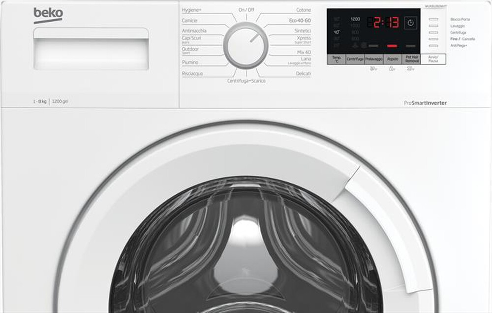 Immagine del prodotto BEKO - Lavatrice WUX81282WI/IT 8 Kg Classe A-BIANCO