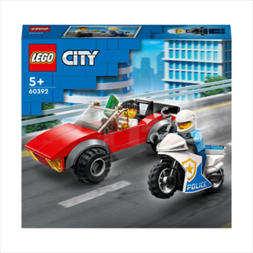 Immagine del prodotto LEGO - CITY INSEGUIMENTO SULLA MOTO DELLA POLIZIA - 60392