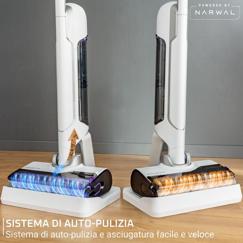 Immagine del prodotto ROWENTA - Lavapavimenti senza fili GZ7035WO-Bianco/Argento