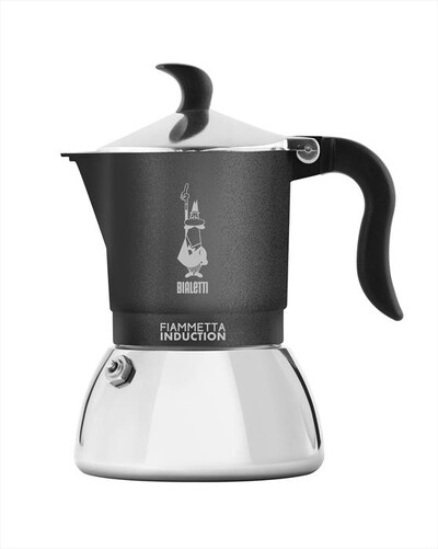 BIALETTI - Caffettiera FIAMMETTA IND. 4TZ-grigio