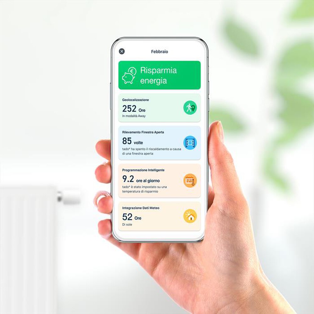 Immagine del prodotto TADO - Testa Termostatica Intelligente-White
