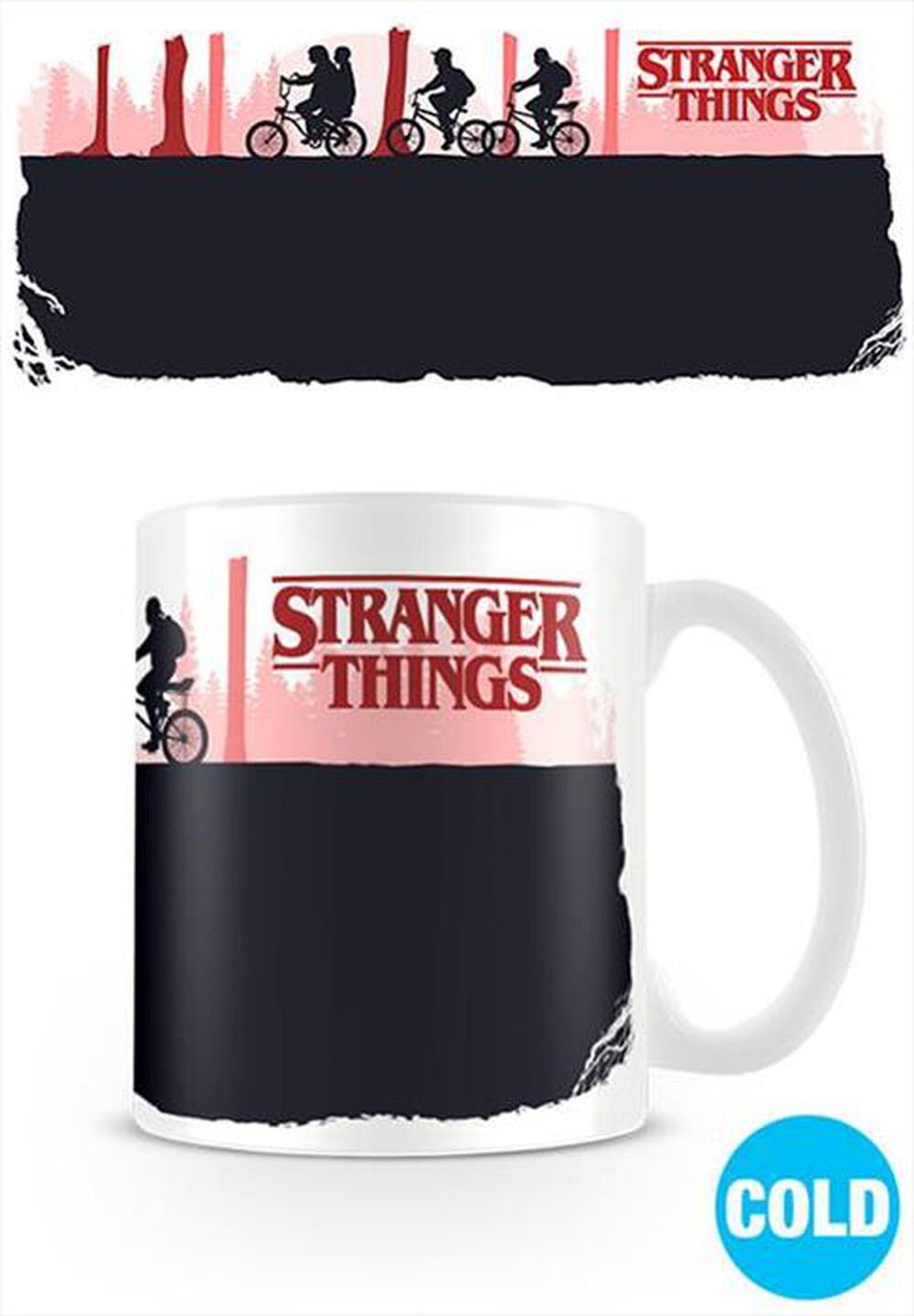 Immagine del prodotto PYRAMID - STRANGER THINGS - tazza termosensibile Upside Down-Multicolore