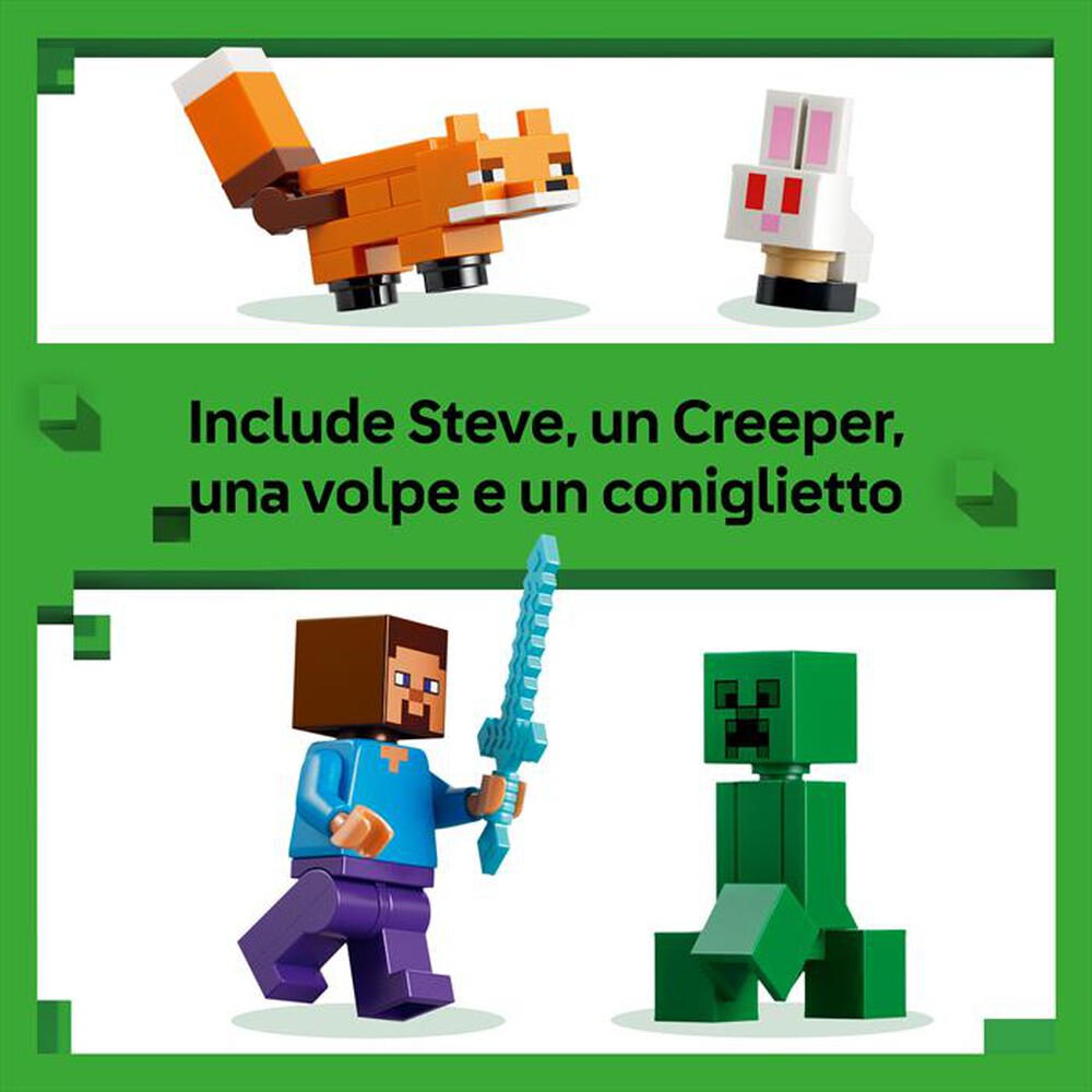 Immagine del prodotto LEGO - MINECRAFT Avventura di Steve nella taiga 21583