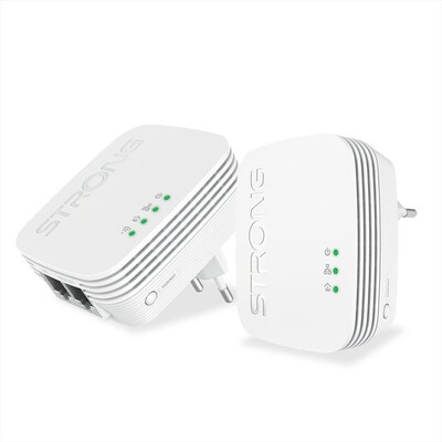 STRONG - Powerline kit 2 pezzi compatti POWERLWF600DUOMINI-bianco