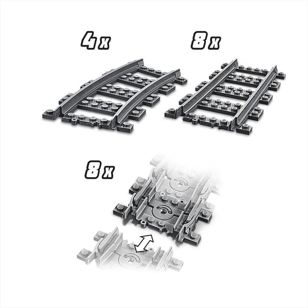 Immagine del prodotto LEGO - CITY TRAINS Binari 60205