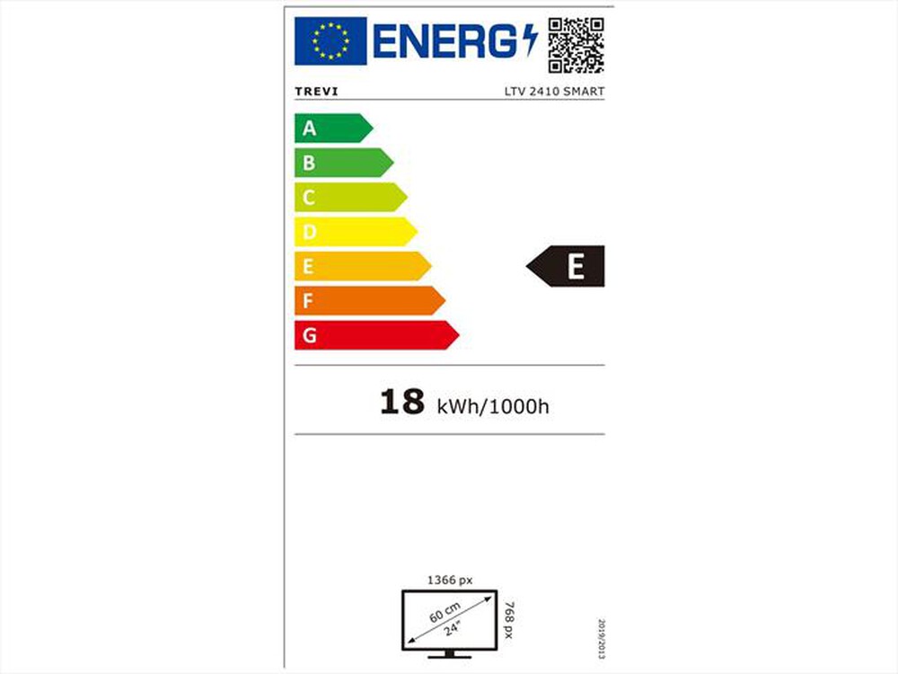 Immagine del prodotto TREVI - Smart TV LED FHD 24" LTV 2410-Nero