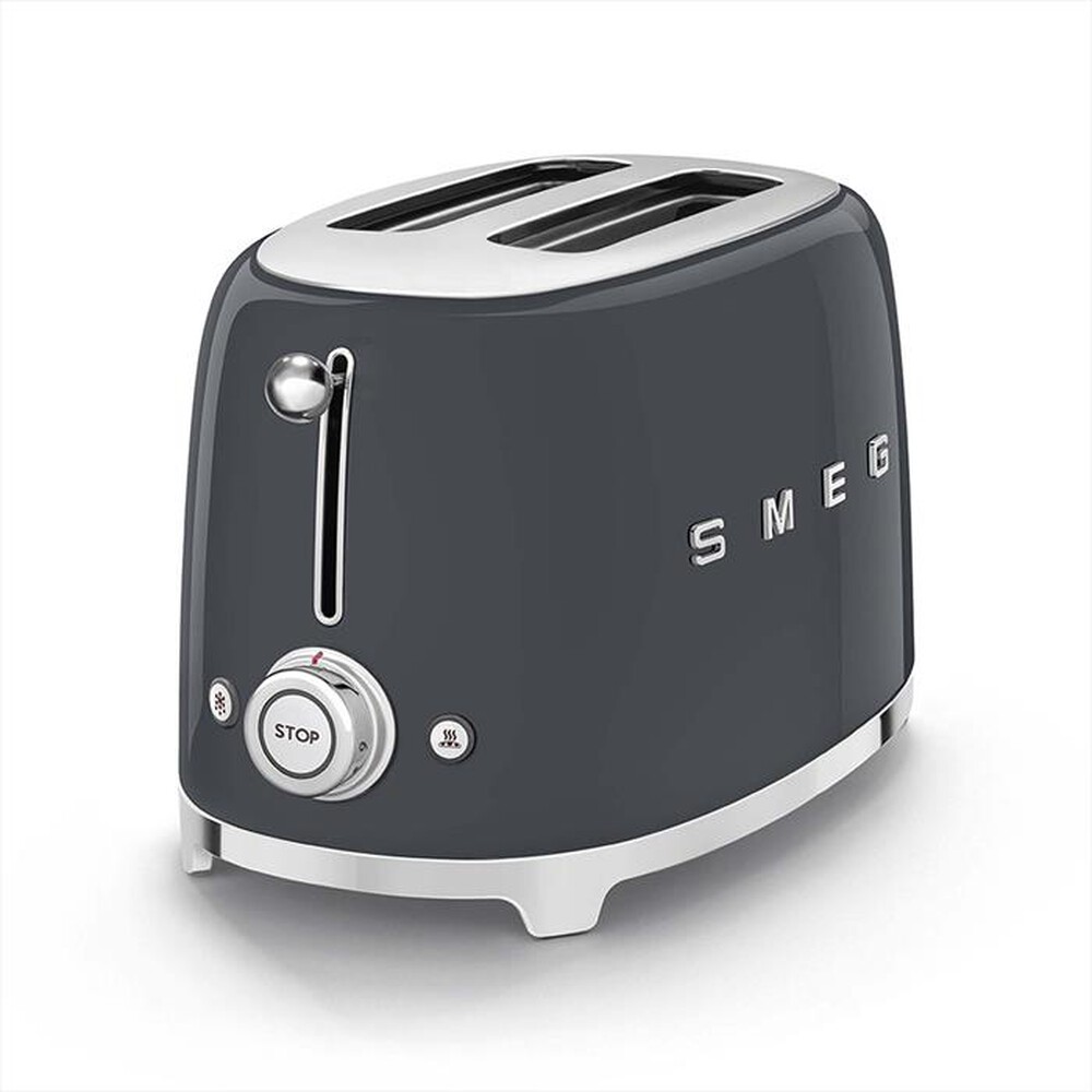 Immagine del prodotto SMEG - Tostapane 50's Style 2x2 fette &ndash; TSF01GREU-Grafite