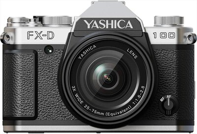YASHICA - Fotocamera Mirrorless FX-D 100-Nero