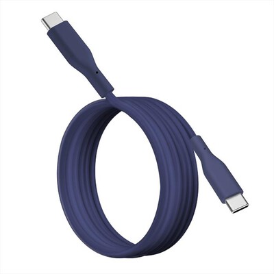 AAAMAZE - CAVO IN SILICONE 1,8 METRI 60W TYPE-C-Blu