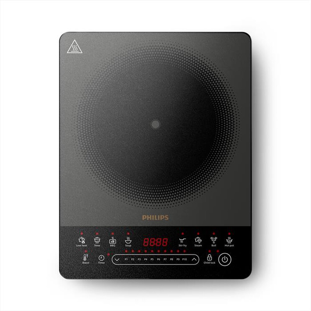 PHILIPS - Piastra a induzione SERIE 5000 HD5850/90-Nero
