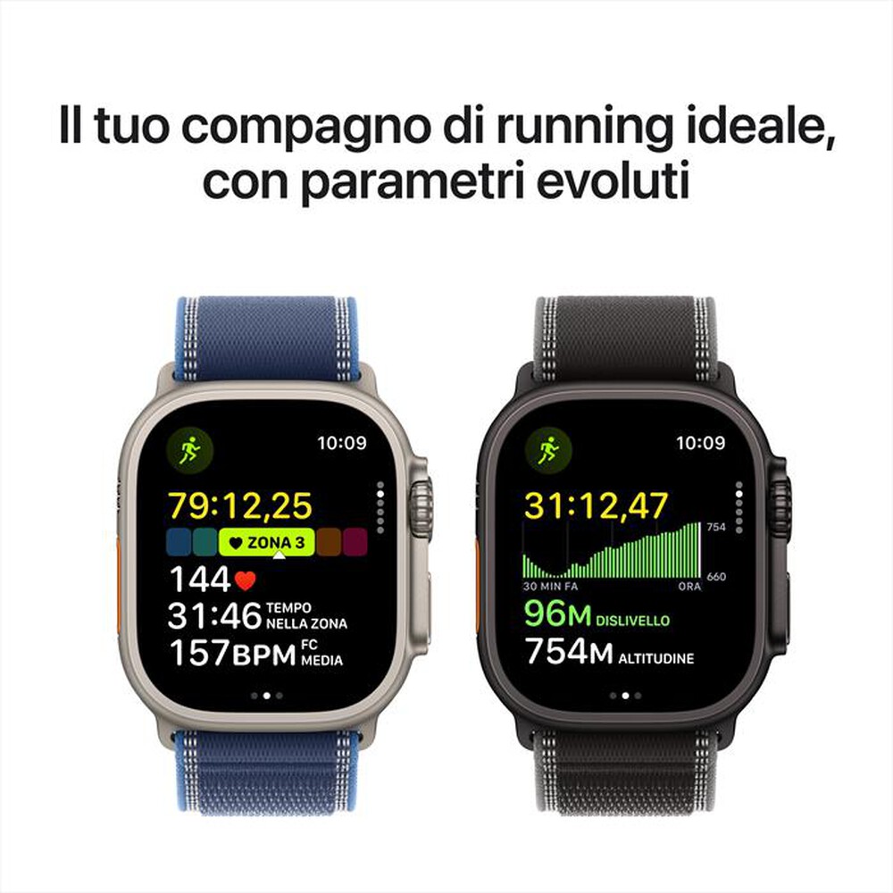 Immagine del prodotto APPLE - Watch Ultra 3 GPS + Cellular 49mm Titanio Nero-Alpine Loop Nero - M