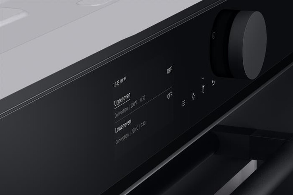 Immagine del prodotto SAMSUNG - Forno incasso elettrico NV75T8549RK/ET Classe A+-Onyx black designe